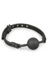 Gags / Easy Toys Flexible gag with silicone ball Black
