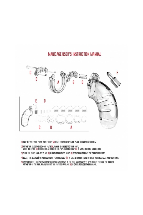 Chastity / Man Cage M2 Male Chastity
