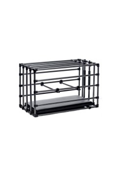 Kiegészítők / Master Series Kennel Puppy beállítható fém ketrec - fekete