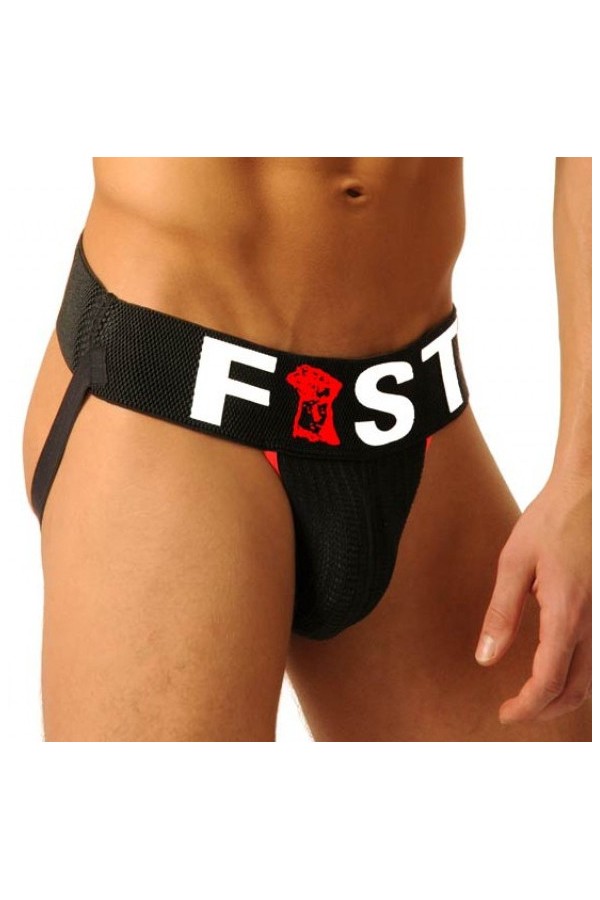 Alsók és jockstrap -ek / FIST Fist logo jockstrap - fekete