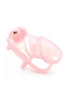 Chastity / CockLock Chastity cage Karty 9 x 3.1cm Pink