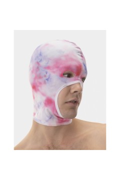 Hoods / Barcode Berlin Kiro White-Purple-Pink balaclava