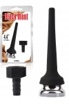 Showers / Chisa Black Mont - Tapered Silicone Enema Attachment