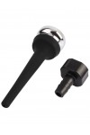 Showers / Chisa Black Mont - Tapered Silicone Enema Attachment