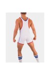 Singlet / Barcode Berlin ALLAN Singlet White