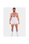 Singlet / Barcode Berlin ALLAN Singlet White
