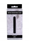 Showers / Mister B Black plastic douchehead