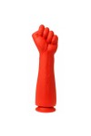 Fist dildók / MK Toys Kéz ökölben tapadókoronggal - piros