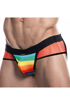 Gifts and Pride, Jocks and Underwear / CUT4MEN Jockstrap Mixed Rainbow