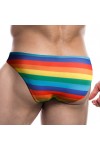 Gifts and Pride, Jocks and Underwear / CUT4MEN Slip Low Rise Rainbow