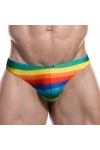 Gifts and Pride, Jocks and Underwear / CUT4MEN Slip Low Rise Rainbow
