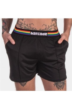 Rövidnadrágok / Barcode Berlin Pride rövidnadrág fekete
