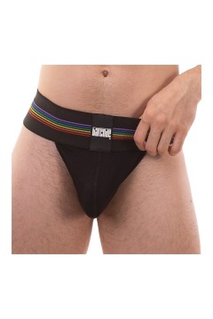 Gifts and Pride, Jocks and Underwear / Barcode Berlin Proud Boy Thong Black
