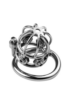 Erényövek / CockLock Spike Cock metal chastity cage