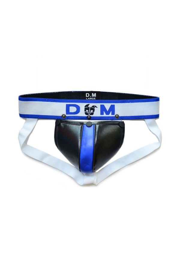Jocks and Underwear / BDSMaster Neo Dungeon Jockstrap Black-Blue