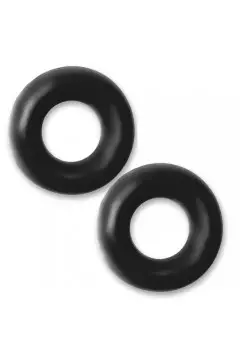 Hünkyjunk Stiffy Cockring 2-Pack - Tar Ice – Farok-makk gyűrűk