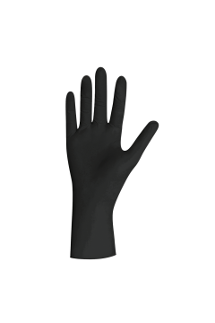 Disposable Tools / Unigloves Black 300 Long Surgical Gloves 100 pcs