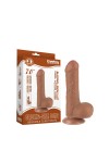 Dildos / Love Toy Sliding Skin 7 Dildo Brown