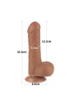 Dildos / Love Toy Sliding Skin 7 Dildo Brown