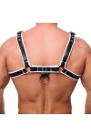 Harnessek / The Red Prémium színes bőr harness fekete fehér