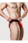 Jocks and Underwear / MM Jocks Classic Reversible Jock Strap Black/Red