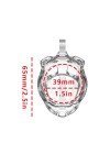 Chastity / Rimba P-Cage PC08 - Penis Cage Transparent