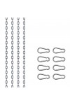 Accessories / Black Dream Chain and carabiner set (4 point sling)