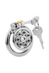 Chastity / CockLock Cage with Chastipik Spikes and Rod
