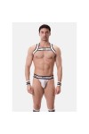 Alsók és jockstrap -ek / Barcode Berlin Vers jockstrap fehér fekete
