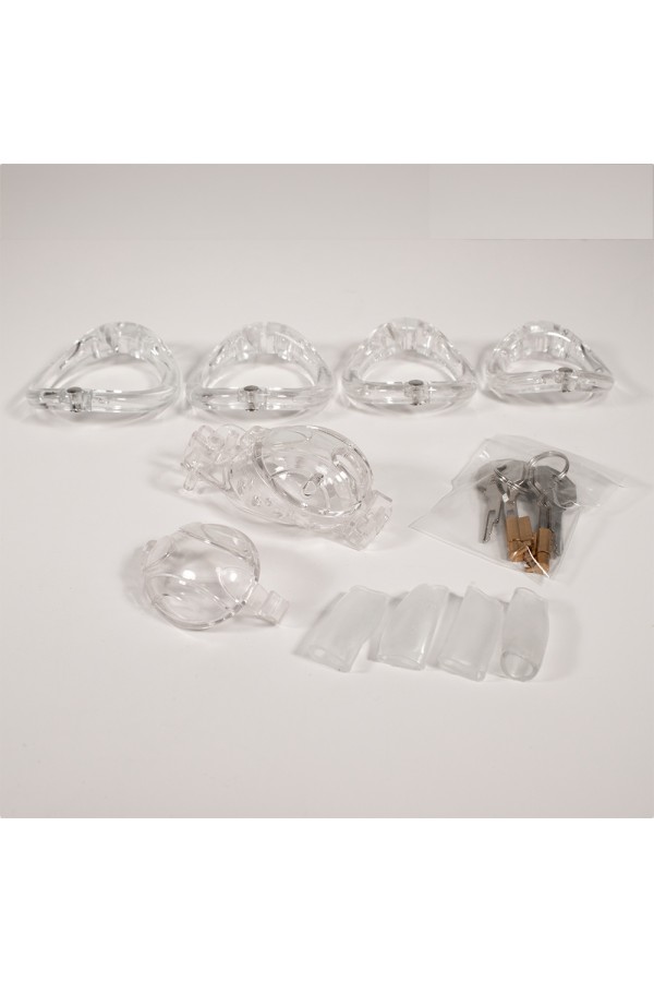 Chastity / Brutus DOORMAN - Chastity Cage Clear