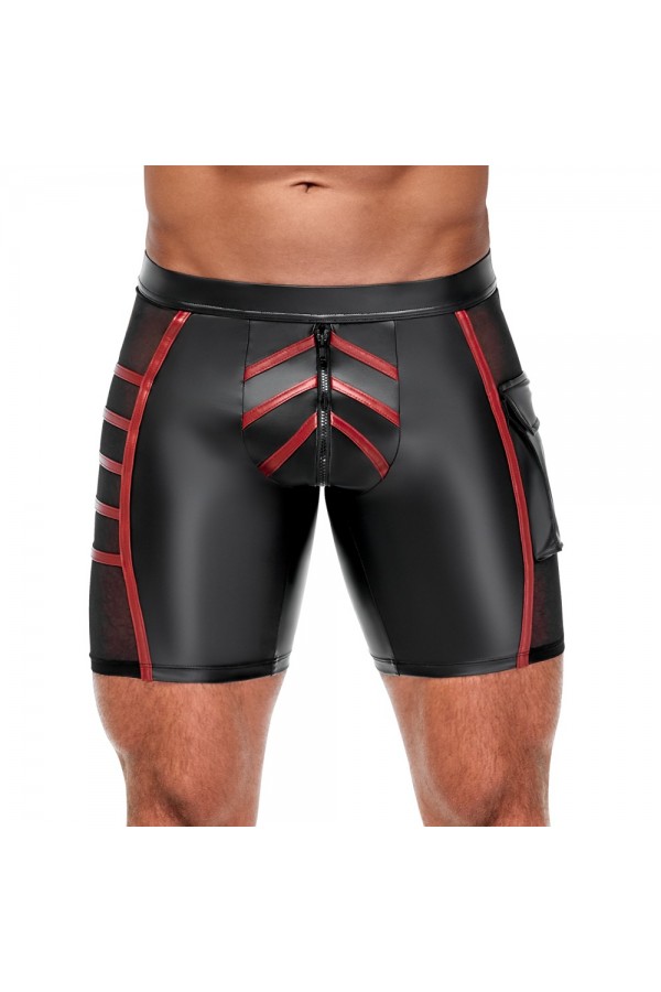 Shorts / NEK Ormeto Zip Shorts Black Red