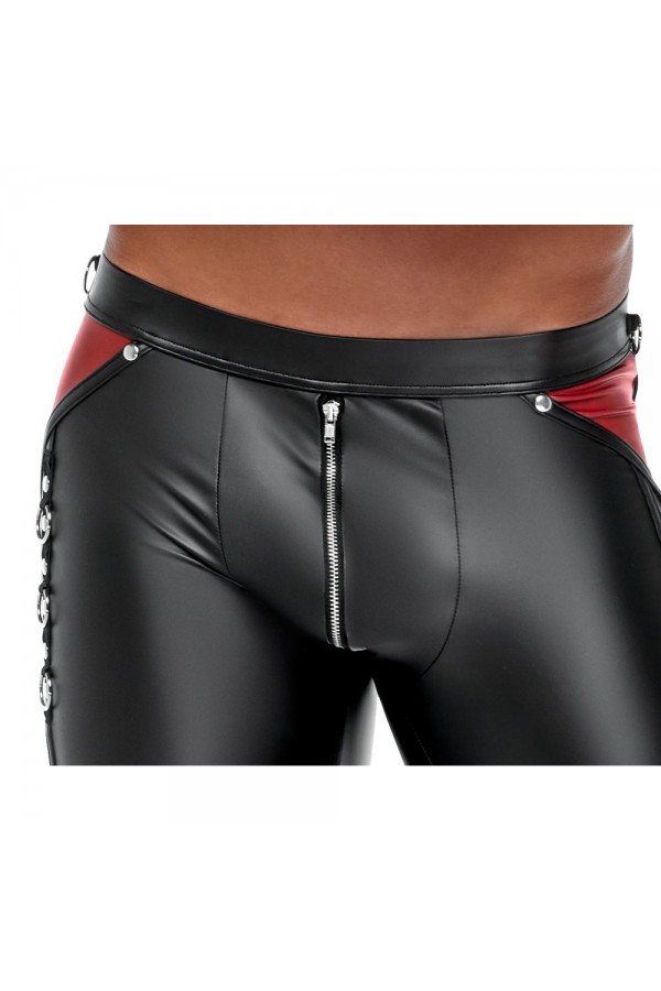 Trousers and chaps / NEK ORMETO Pants Black-Red