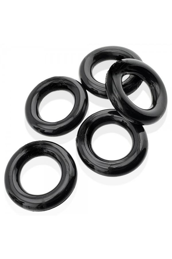 Farok-makk gyűrűk / Hünkyjunk JACKER 5-Stack Cockrings