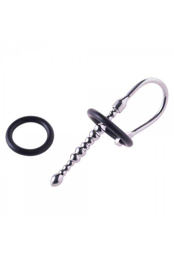 Black Label Urethral Stretcher w. Silicone Rings - Beaded – Catheters