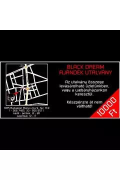 Black Dream Ajándék utalvány 10000 – Utalványok