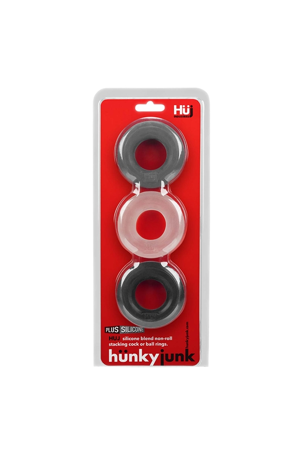 Cock - Glans Rings / Hünkyjunk Cockring 3-Pack