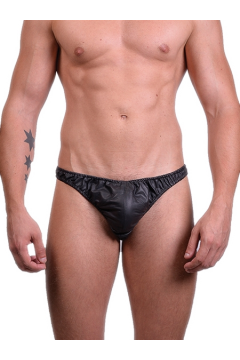 Jocks and Underwear / Mister B Leather String Slip