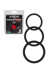 Cock - Glans Rings / Push Monster Silicone Cockring Set