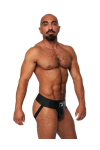 Alsók és jockstrap -ek / Mister B Bőr prémium jockstrap - fekete