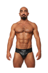 Alsók és jockstrap -ek / Mister B Bőr prémium jockstrap - fekete