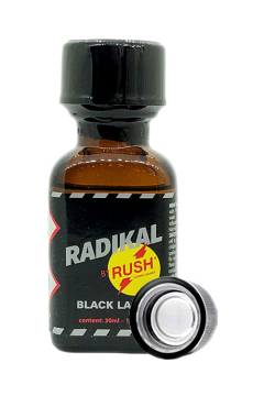 Poppersek / BGP RADIKAL RUSH PLUS BLACK nagy