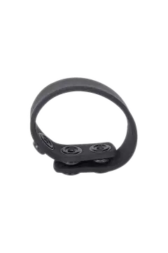 Brutus 3 Snap Silicone Cock Strap – Farok-makk gyűrűk