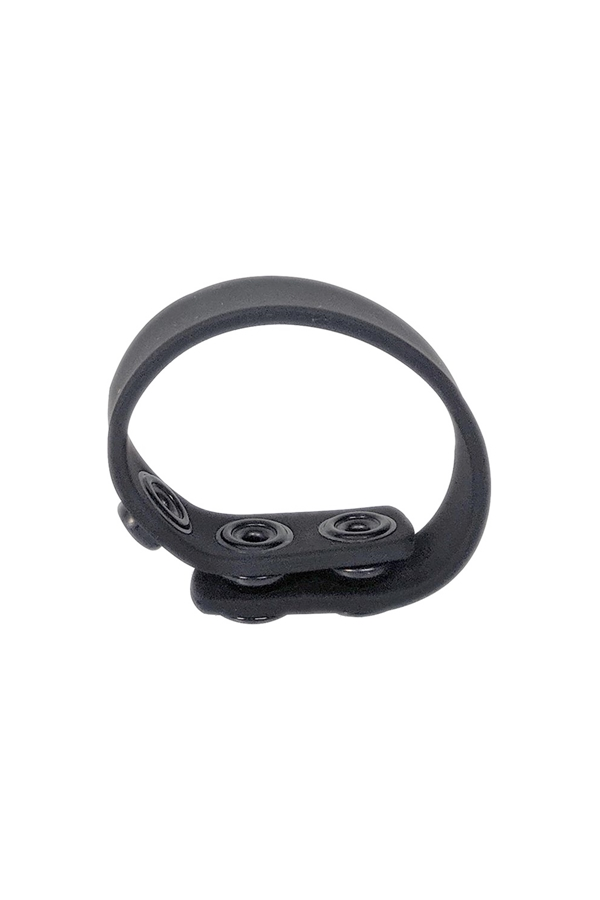 Cock - Glans Rings / Brutus 3 Snap Silicone Cock Strap