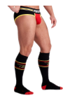 Socks / Mister B URBAN Football Socks Black Yellow Red