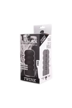 All Black Twink igazi bőr érzésű maszturbátor – Maszturbátor