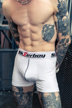 Alsók és jockstrap -ek / Sk8erboy Deszkás boxeralsó - fehér