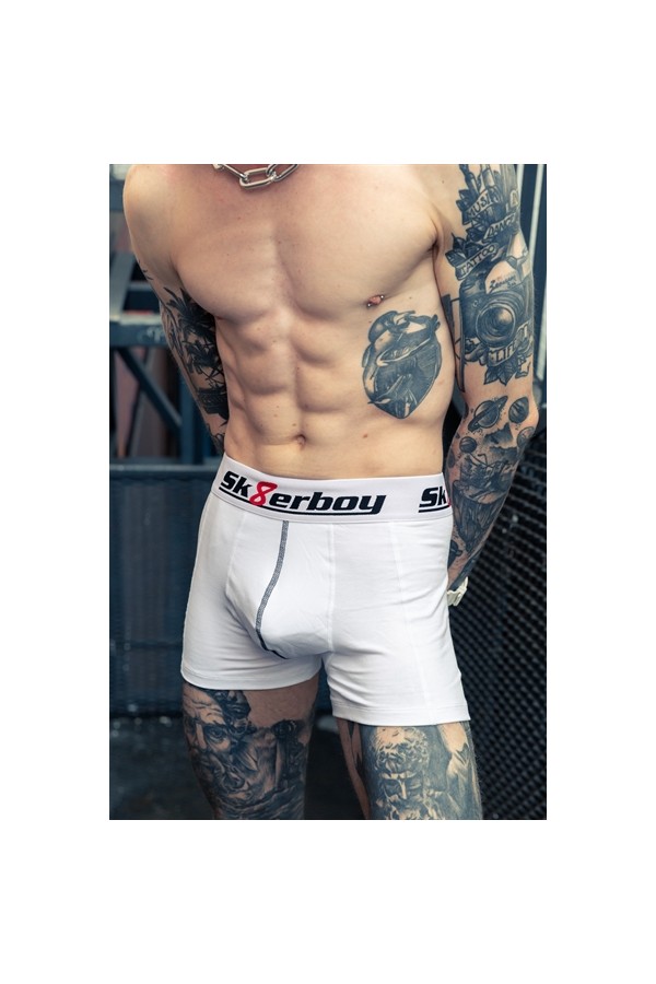 Alsók és jockstrap -ek / Sk8erboy Deszkás boxeralsó - fehér