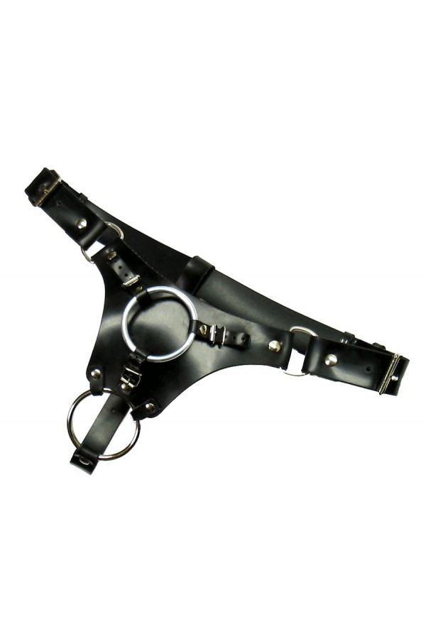 Dildó harnessek / Ru88er Unisex rubber dildo hareness