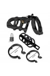 Chastity / Generic Steel Black Brutal Chastity Cage