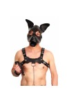 Hoods / The Red Bőr puppy maszk nyelv és fül készlettel- fekete